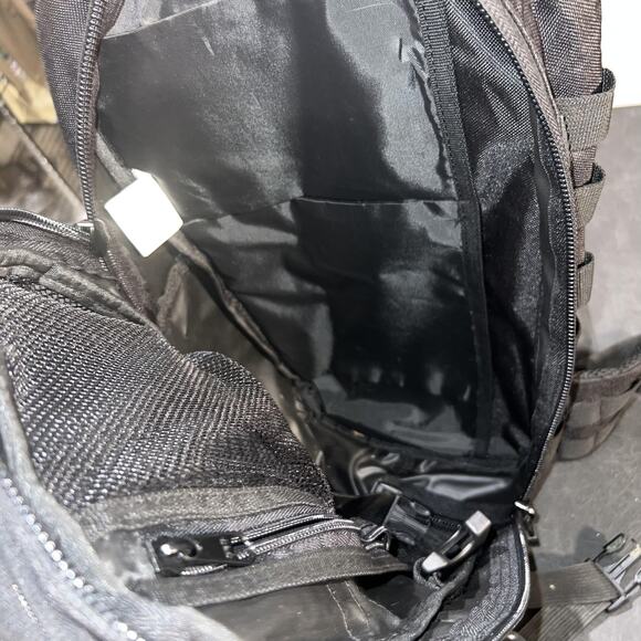 Fieldline Pro Series Tactical Backpack Black Small MOLLE Utility Outdoor Bag - Picture 8 of 15